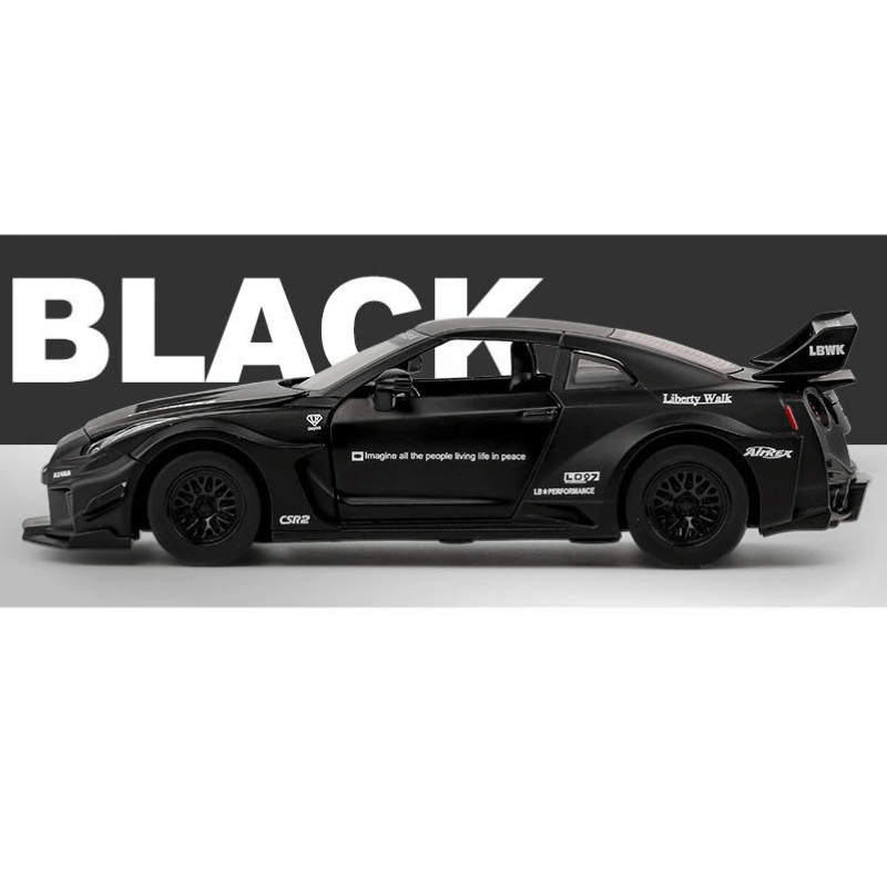 1/32 Scale Nissan GT-R Die-cast Model Car