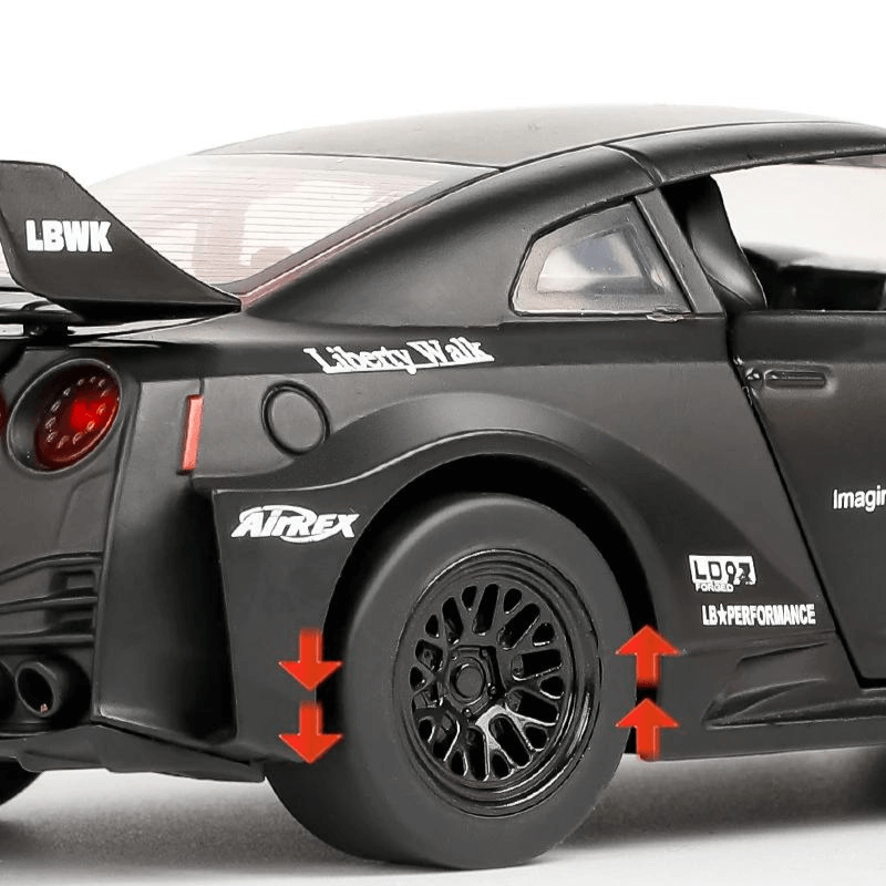 1/32 Scale Nissan GT-R Die-cast Model Car