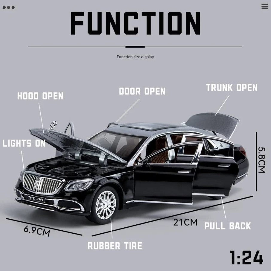 Mercedes Maybach S600 Metal Diecast Car